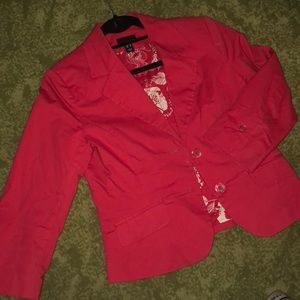 Red blazer from H&M